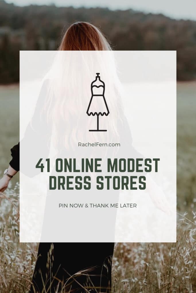 41 Online Modest Dress Stores. pin now and thank me later. Rachelfern.com